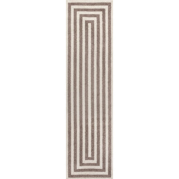 Bandol Modern Classic Mitre Stripe Area Rug